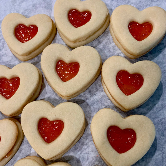 Sugar Cookie with Jam